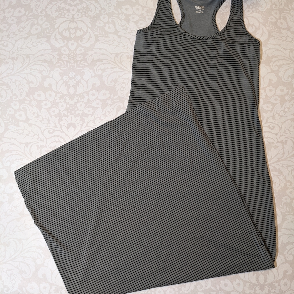 Racer Back Maxi Dress